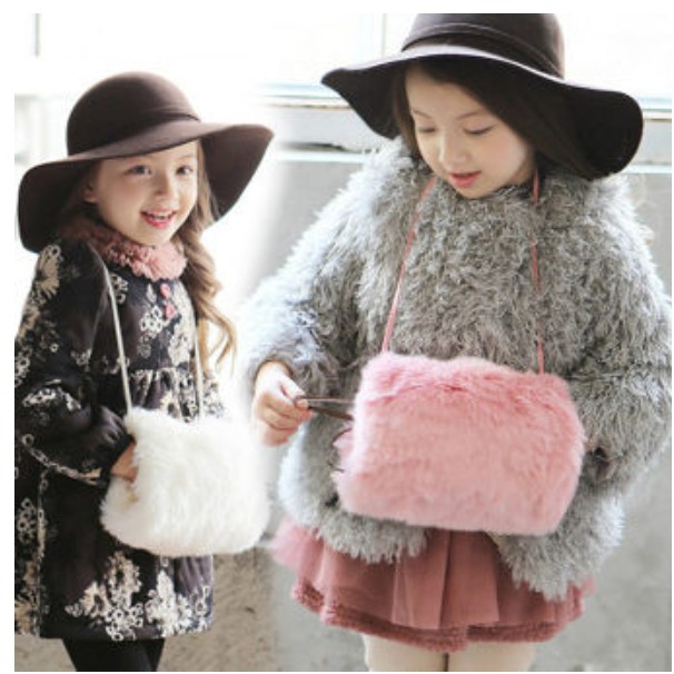 毛絨包包式暖手套 掛繩 手套 毛絨 橘魔法現貨在台灣 女童 保暖 寒流【p0061147679955】