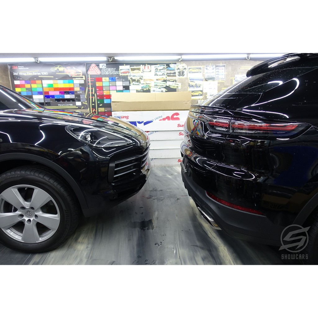 保時捷 PORSCHE Cayenne Coupe 全車貼膜 全車犀牛皮 迎風面貼膜 718 MACAN TYCAN