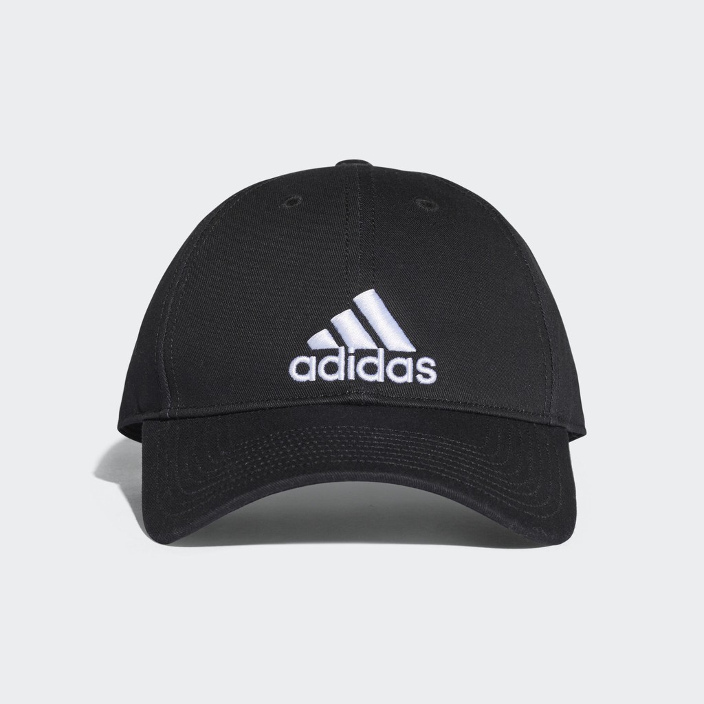 Adidas黑色經典六分割老帽-NO.S98151