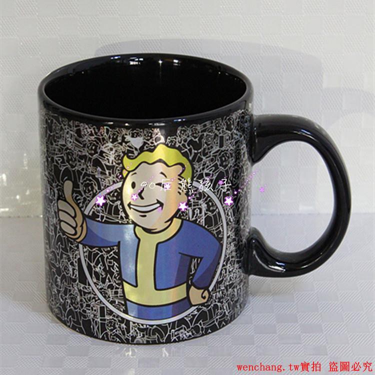 爆款特價避難所小子陶瓷馬克杯輻射4 Fallout 4水杯子bioworld游戲周邊 蝦皮購物