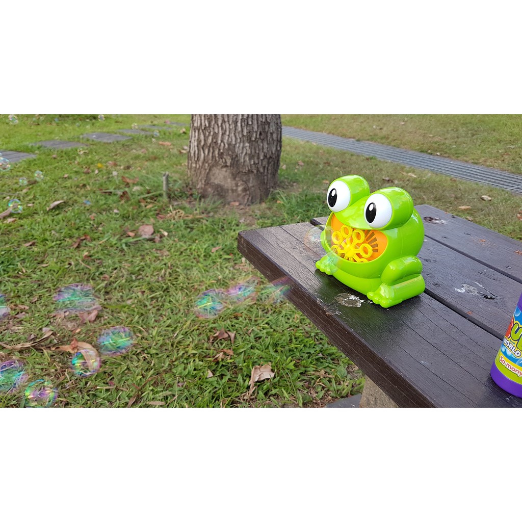 青蛙自動泡泡機