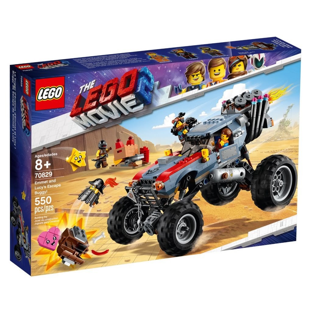 ＊特價＊【積木樂園】 樂高 LEGO 70829 LEGO Movie2 系列  艾密特與路西的越野車