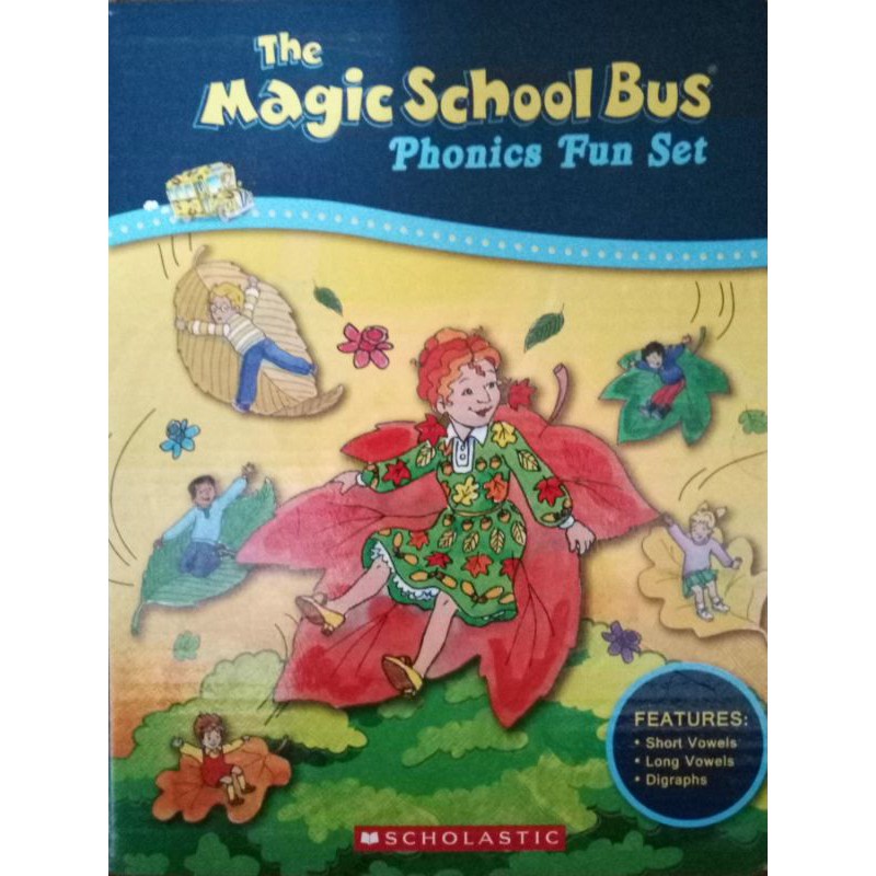 Magic School Bus Phonics Fun Set【12平裝+1CD】（二手，書況良好）