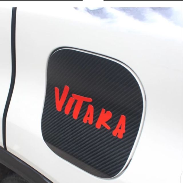 Suzuki vitara 油箱蓋貼 碳纖維