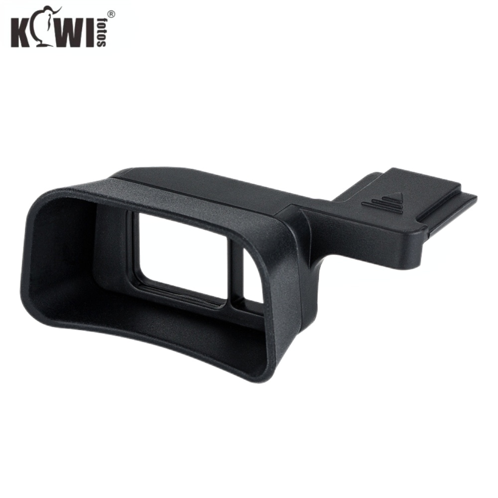 KIWI fotos 富士XE3熱靴眼罩 Fujifilm X-E3 相機取景器專用2合1延長型軟硅膠護目罩