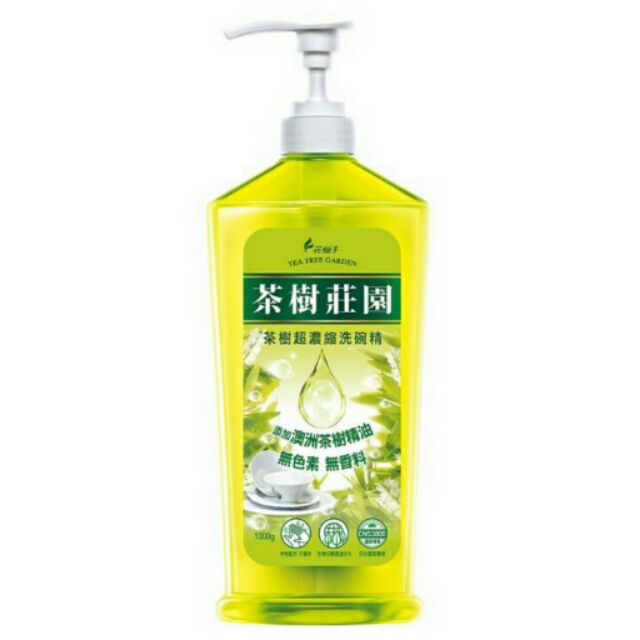 特價茶樹莊園洗碗精，罐裝1000ml，補充包700ml