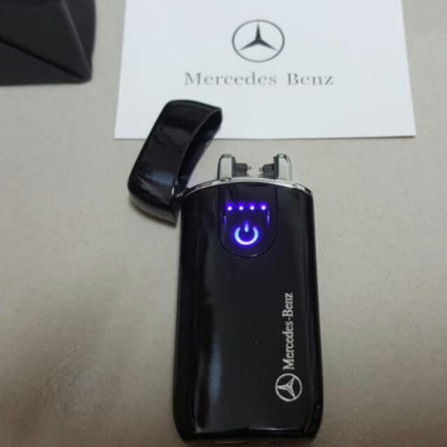 Mercedes-Benz 賓士 觸碰式 雙電弧 打火機 防風打火機