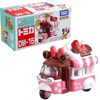 日本原裝 Tomica DM-15 蝴蝶結 米妮蛋糕車 Minnie 米妮 多美卡 三輪車 鋁合金車 車