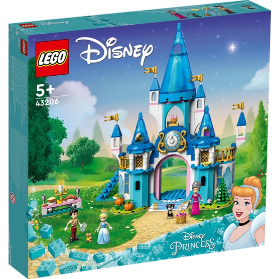 LEGO 43206 灰姑娘和白馬王子的城堡 Cinderella《熊樂家 高雄樂高專賣》Disney 迪士尼公主系列