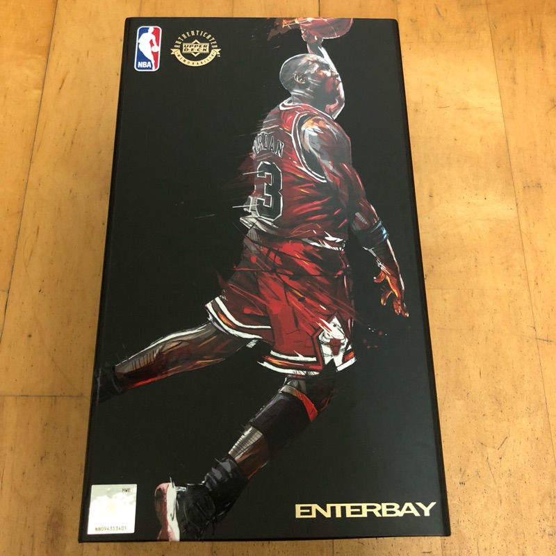 全新 櫥窗 ENTERBAY MM-1207 NBA 1/9 MICHAEL JORDAN 公仔