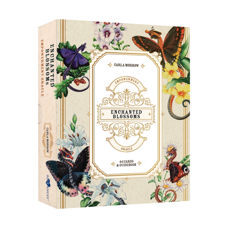 魔幻花魂神諭卡,贈中文翻譯｜Enchanted Blossoms Empowerment Oracle,花語訊息【左西】