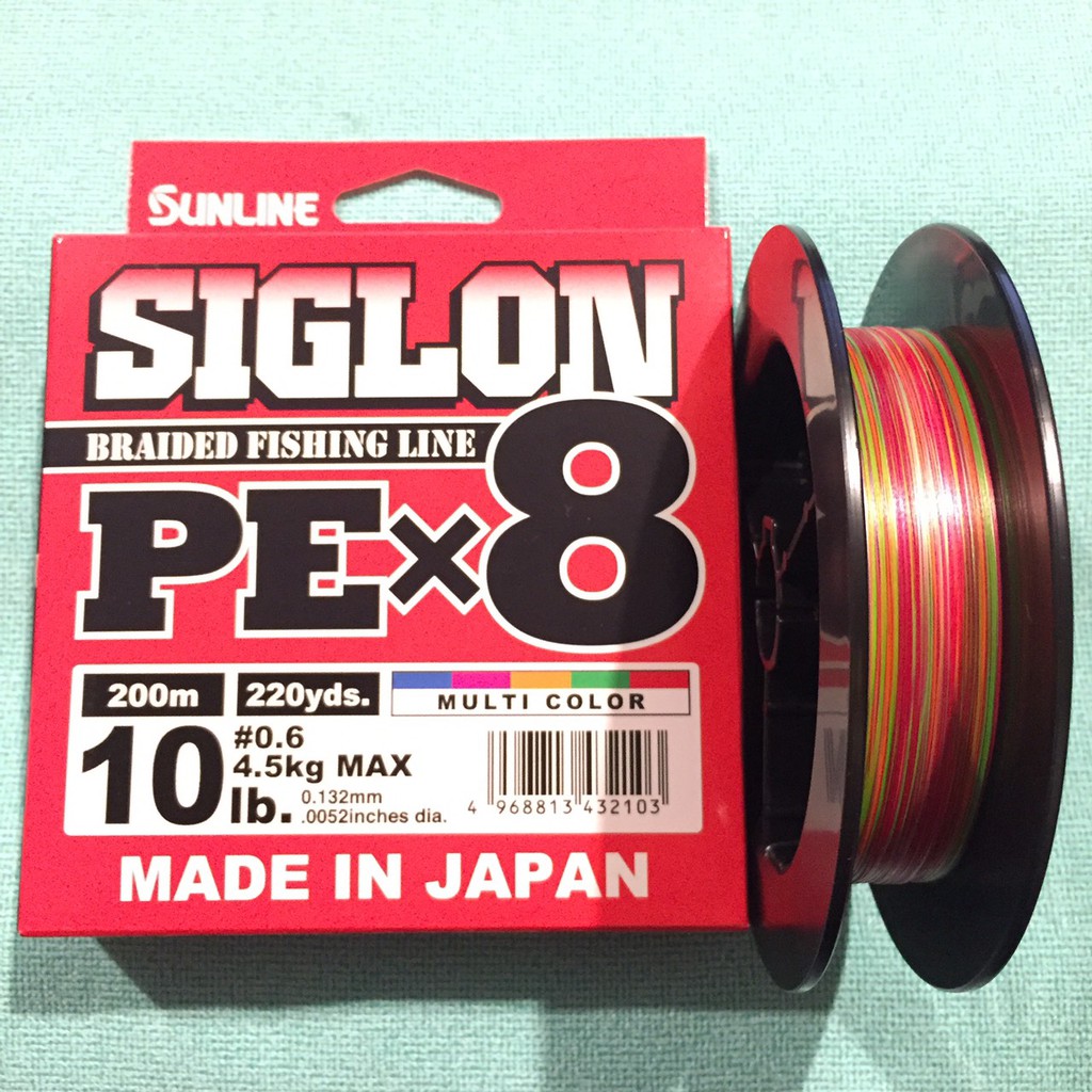 ❖天磯釣具❖ 日本 SUNLINE SIGLON X8 八股 彩色PE線 高強力八本編 200M 量多可議