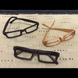 無鏡片造型眼鏡#個性眼鏡#木紋系列