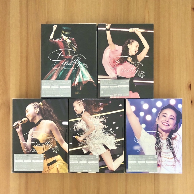 安室奈美惠 Final Tour 2018～Finally～日版DVD5枚組初回盤 全公演套組 全新未拆封