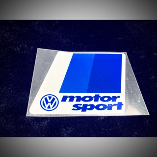 VW 福斯 VW MOTOR SPORT 反光貼紙 R36 GTI