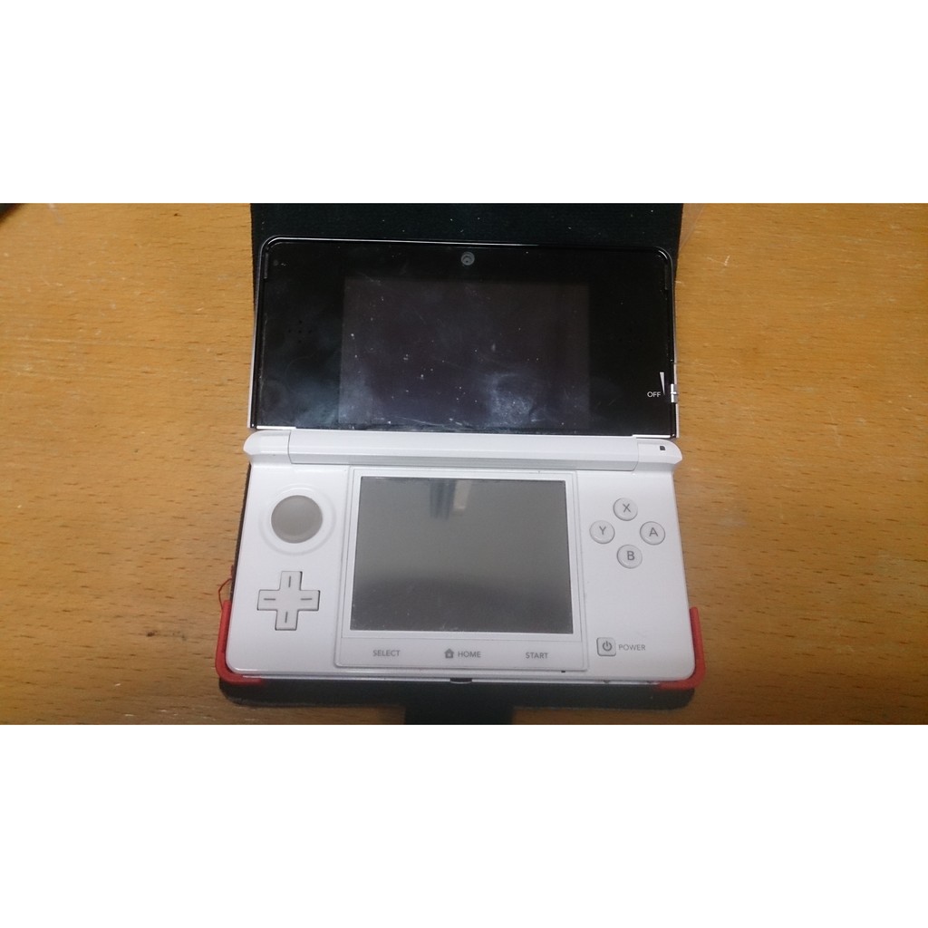 3ds白色日規主機 Y版 重製藍寶石 蝦皮購物