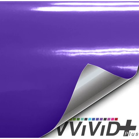 現貨 VVIVID 加拿大 亮面午夜紫 鑄造膜 改色膜 貼膜 包膜 膜料 汽車貼膜 汽車包膜 包膜材料 車身貼膜
