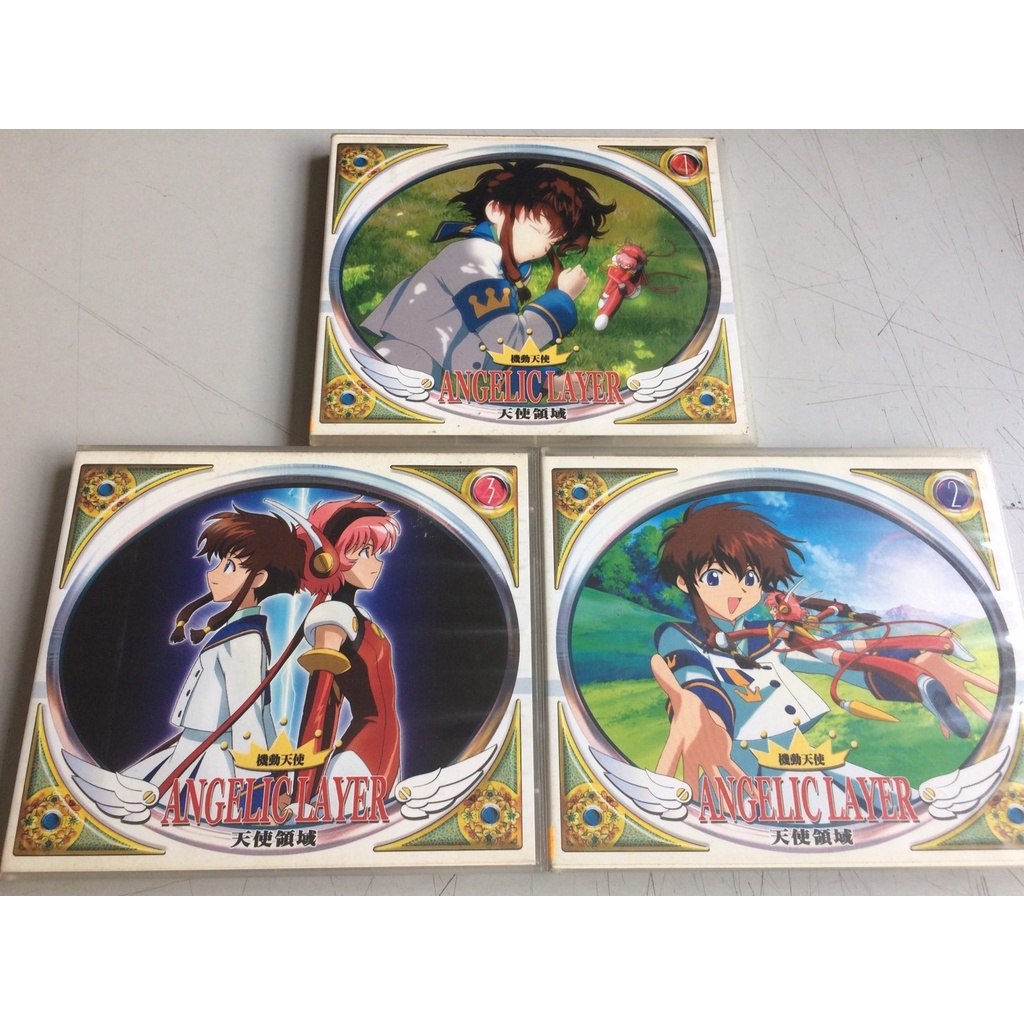 環大回收 二手vcd 早期整套出租片有刮傷 機動天使天使領域1 6話 中古光碟動漫影音卡通動畫電影 蝦皮購物