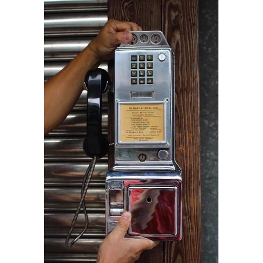 美國 1955年 公共電話 公用電話  布朗史維克歐美老物 BSA 可分期付款零率利