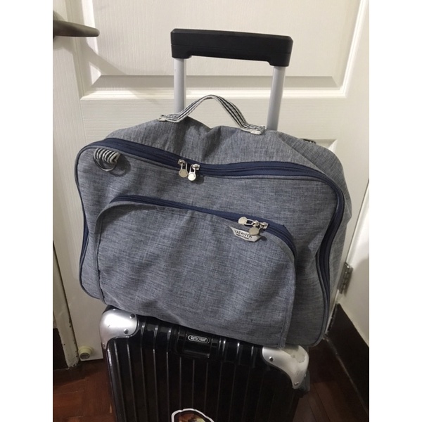 二手小瑕疵-雪花藍 多功能 旅行 商務 手提包 肩背包 側背包 行李拉桿包後背包