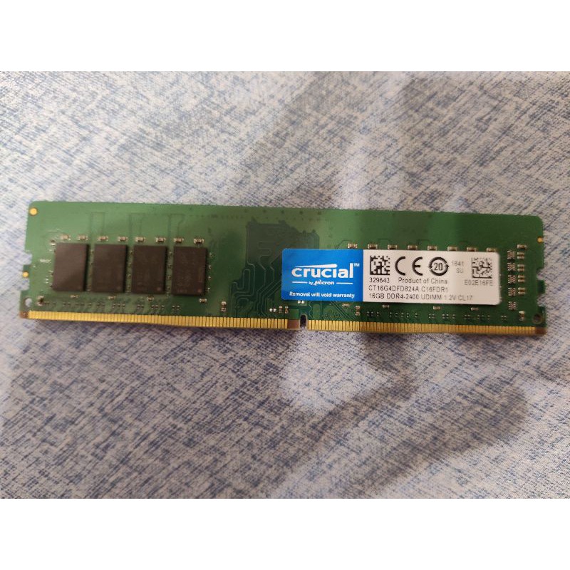 美光 micro DDR4 2400 16G