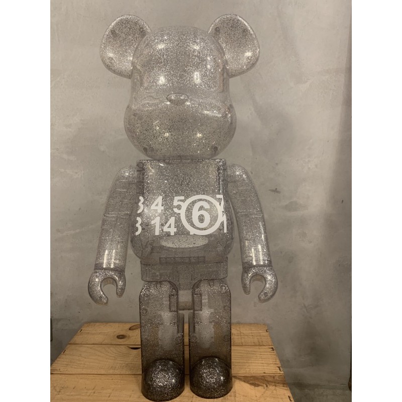 現貨 BE@RBRICK x 澳門限定 2020 MM6 Maison Margiela 閃粉 1000%