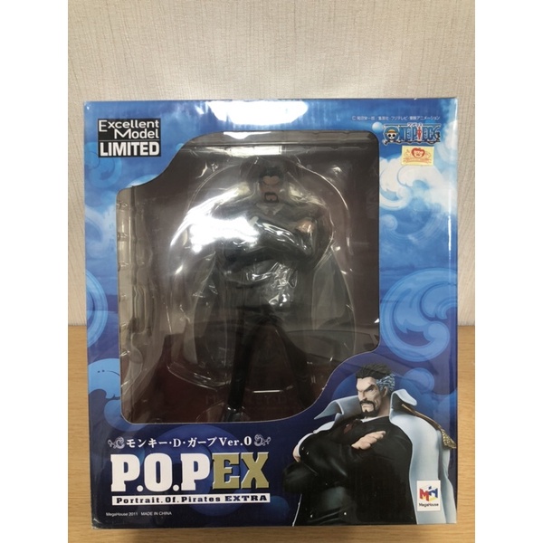 【山林老爸】金證日版 海賊王 卡普 日本限定 POP EX Ver.0  年輕卡普 公仔景品 全新品現貨