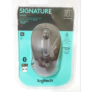 Logitech 羅技 M650 靜音滑鼠 藍芽滑鼠 無線 多工靜音