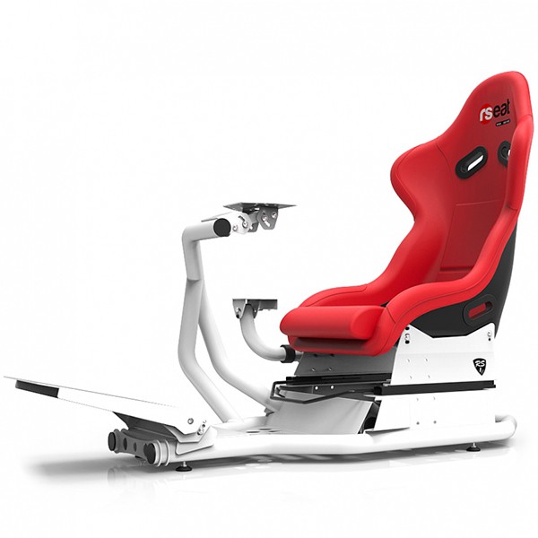 RSEAT RS1 白色 賽車架+賽車椅 / 強化金屬管材 頂級桶椅 / 可升級動態模擬【電玩國度】接單預購