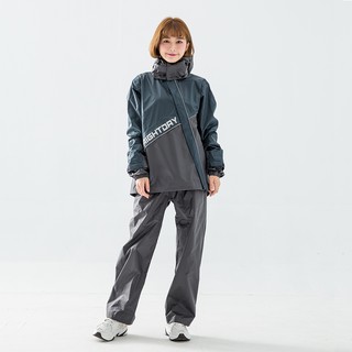 Outperform 奧德蒙 終結者斜開專利兩件式風雨衣 墨綠 雨衣 雙層式袖口 《淘帽屋》