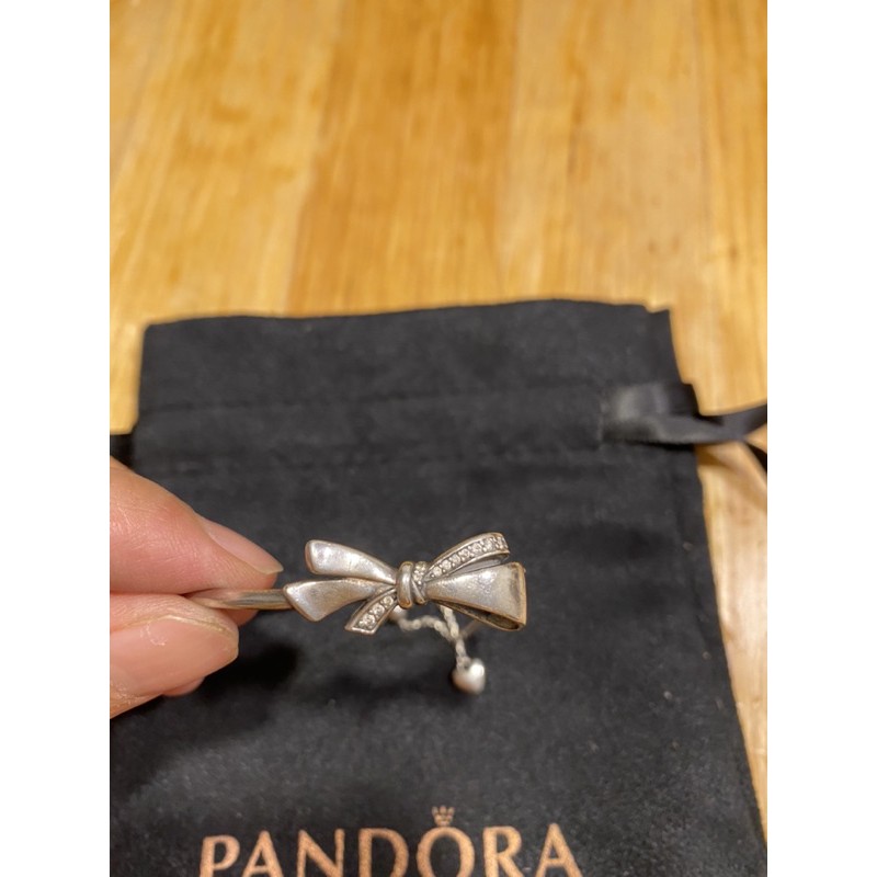 二手正品Pandora 蝴蝶結手鍊