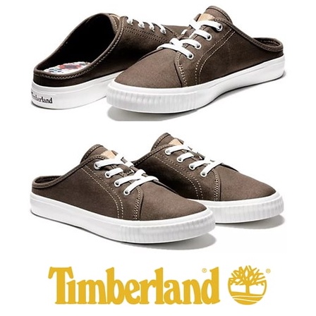 《正品Timberland 全新現貨》女生 帆布 休閒鞋 懶人鞋