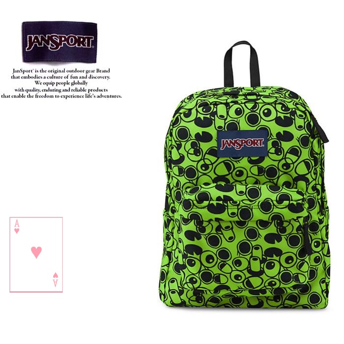 【紅心包包館】JANSPORT 後背包 SUPER BREAK JS-43501 大眼怪