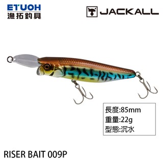 JACKALL RISER BAIT 009P 水錶硬餌 [漁拓釣具]