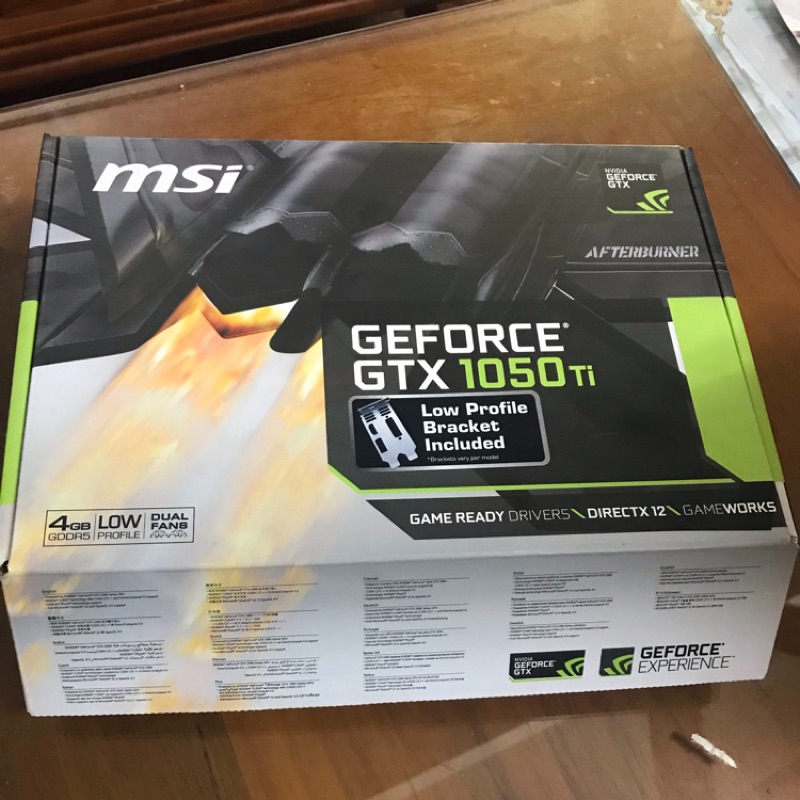 微星MSI GTX1050TI 4GT LP