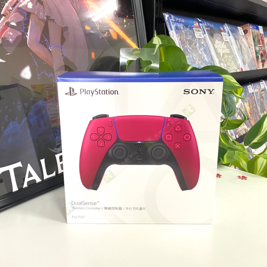 【限時特惠】台灣公司貨 SONY PS5 原廠手把 DualSence 無線控制器 星塵紅 紅色 DS【一樂電玩】
