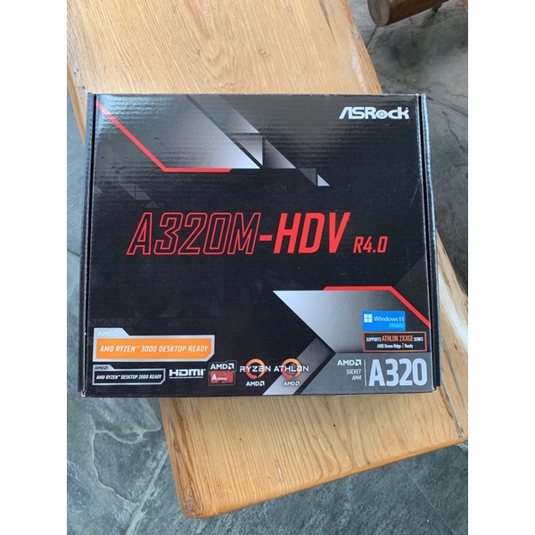 【ASRock 華擎】A320M HDV R4.0 M-ATX 主機板 AMD AM4