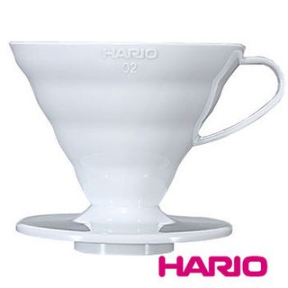 【沐湛咖啡】日本進口 HARIO VDC-01W /VDC-02W 陶瓷錐形濾杯 V60手沖濾器