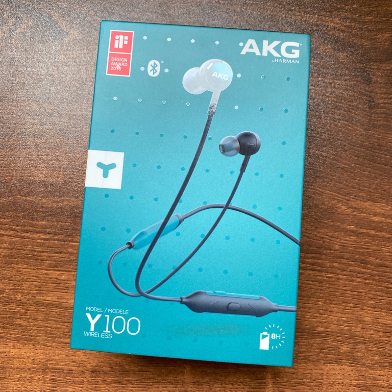 AKG Y100 Wireless 無線藍牙 耳道式耳機 綠色