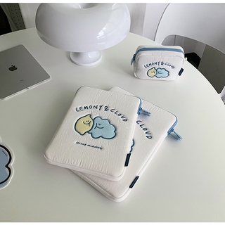 ʜᴀʀᴜᴅᴀɪʟʏ🌙  預購｜secondmorning lemony & cloud 檸檬雲朵電腦包 平板包