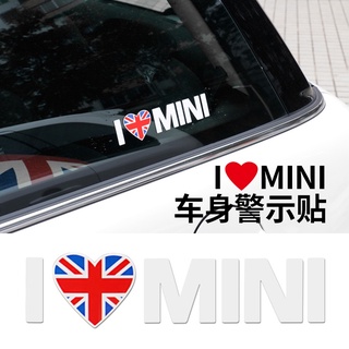 適用於迷你MINI專用貼紙車貼 I LOVE MINI車身貼紙mini cooper