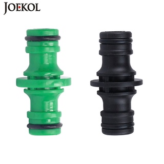 5pcs 16mm 1 / 2 '' 花園軟管水管水管接頭連接器快速固定耦合器雙埠接頭水槍配件