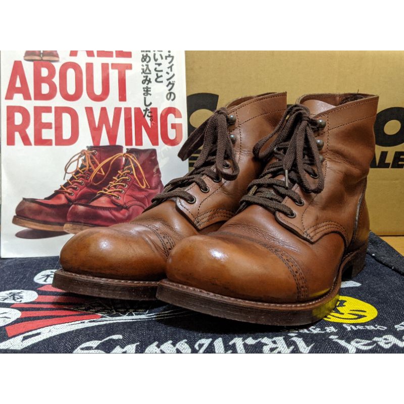 red wing 8011 傘兵靴 iron ranger munson