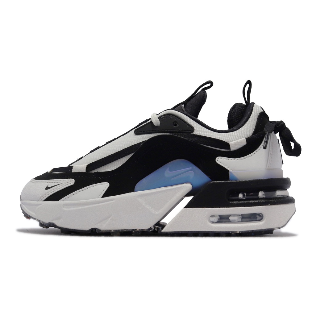 Nike 休閒鞋 Wmns Air Max Furyosa 白 黑 藍 氣墊 女鞋 增高【ACS】 DH0531-002