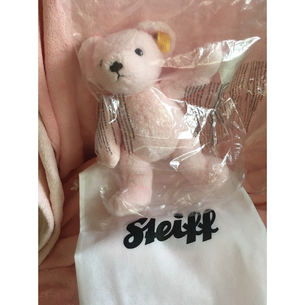 Steiff 德國金耳釦泰迪熊原價2500元優惠1950元 蝦皮購物