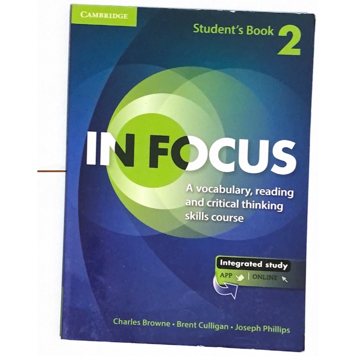 In Focus student’s book2