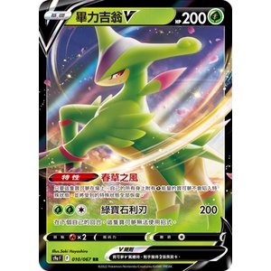 【卡牌の森】PTCG 寶可夢中文版 對戰地區 草系 畢力吉翁V S9A 010 RR