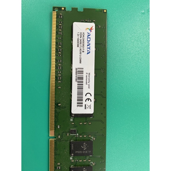 威剛 ddr4 2400 8g 保固14天