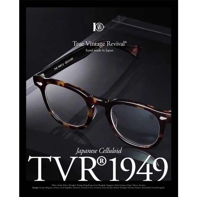 『睛湛眼鏡』1949 Arnel 賽璐珞版本 walnut 2022年度版本