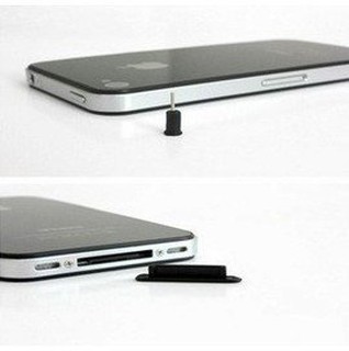 iPhone4/4S ipad 2 專用 充電口/耳機孔/防塵塞/耳機塞 耳機塞+充電孔塞 (黑/白)